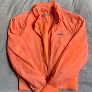 Members Only Neon Bomber Jacket